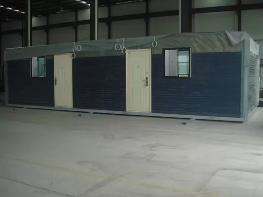 Moistureproof Prefab Modular Homes Prefabricated Light Steel House Fireproof