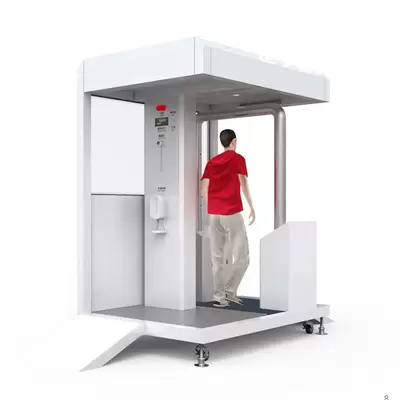 Light Steel Mobile Field Hospital Hand Sterilization Intelligent Anti Epidemic Machine