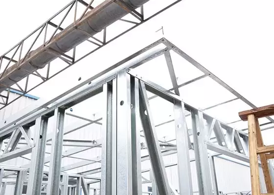 Australian Portable Light Steel Frame Homes / Light Steel Purlin Kits Villa House