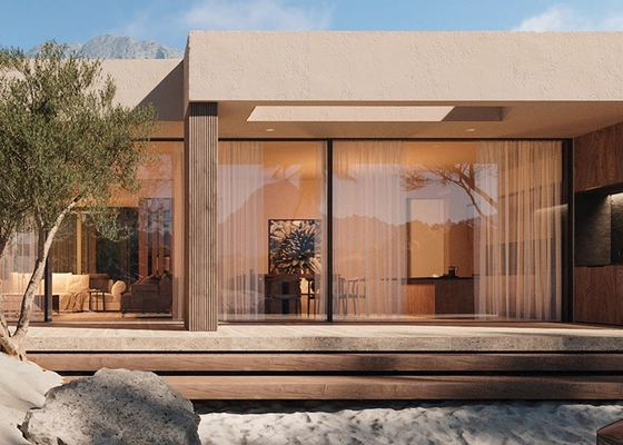 Stylish Single Family Homes Quacent Luxury Single-Family Home Modern Prefab House Prefabricated Wooden Bungalow Villa