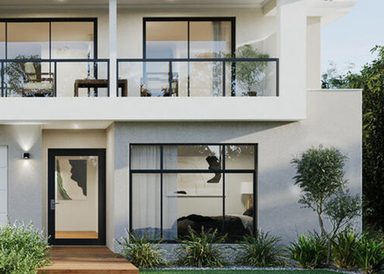 Luxury Prefab House Prefabricated Modern Villa With 4 Bedrooms And 3 Bathrooms