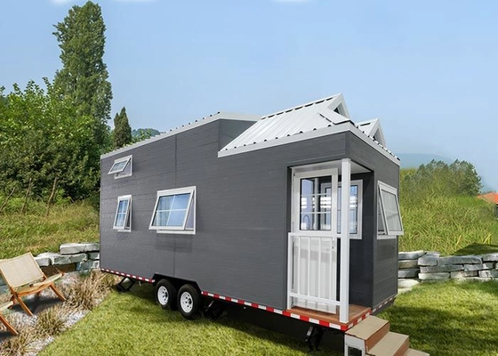 Cutting-Edge Modular Prefab Tiny House: Innovative Light Steel Design On Wheel