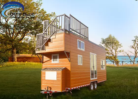 Light Steel Frame Prefab Tiny House On Wheels AISI S100 AS/NZS 4600,Australia Standard