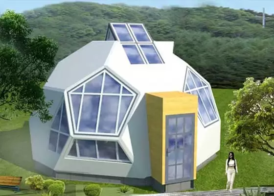 AS/NZS Standard Bungalow Prefab Tiny Homes Modern Prefab Dome Chalet Football House