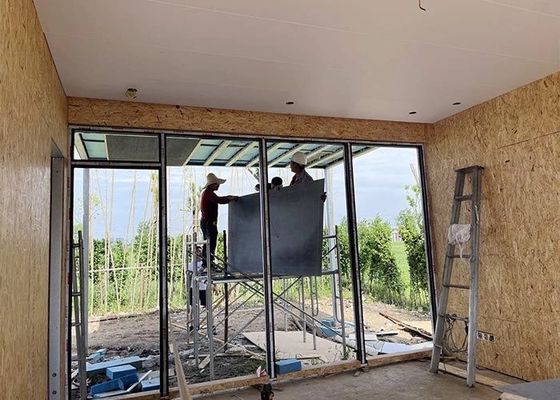 Modern Prefab Homes With Light Gauge Steel Framing Systems Wooden Bungalow For Beach