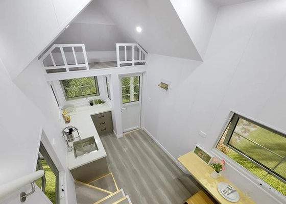 Cutting-Edge Modular Prefab Tiny House: Innovative Light Steel Design On Wheel