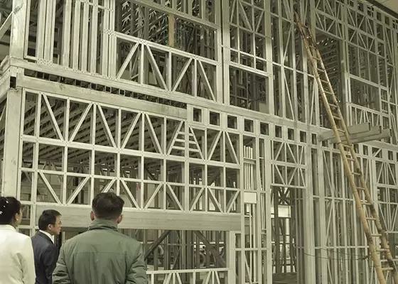 Structures AU NZ Standard Light Steel Frame House To Build Luxury Prefabricated Homes