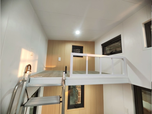 Prefabricated House With Light Steel Structure Tiny House On Wheels Modular Home