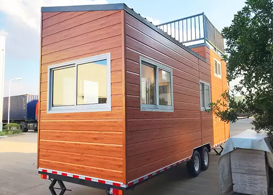 Light Steel Frame Prefab Tiny House On Wheels AISI S100 AS/NZS 4600,Australia Standard