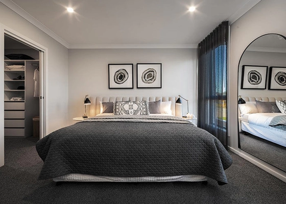 Eco Friendly Quick Assemble Modern Luxury Prefab House Villa Light Steel Frame