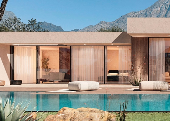 Sustainable And Modern Prefabricated Homes Light Steel House Community In Australia