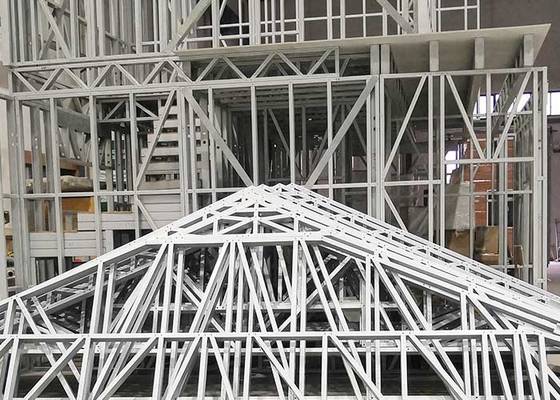 AU/NZ Standard Light Gauge Steel Villa Prefabricated Luxury Home Design