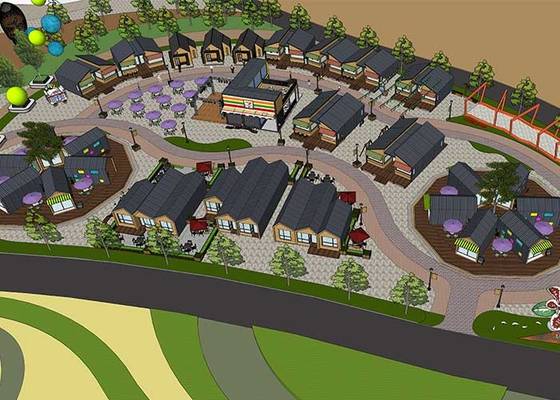 ISO 40HQ Modular Prefab Container Homes , Water Proof Shipping Containers Homes