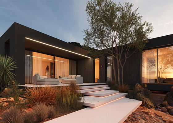 Custom Prebuilt Steel Structure Modular Homes - Advanced Light Gauge Steel Framing Machines