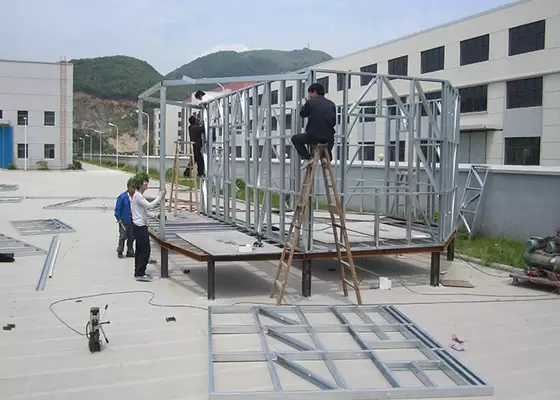 Holiday Living Home Beach Bungalows , Wooden Bungalow With Light Steel Frame