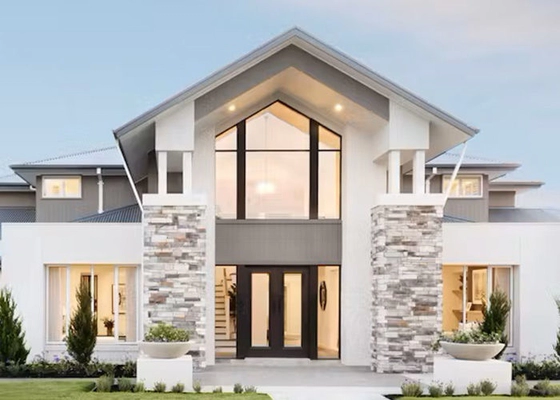 Modular Prefabricated Villa Modern Light Steel Prefab House Galvanized Steel Prefab House