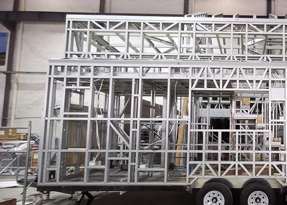 Tiny House On Wheels For AS/NZS/USA Luxury Mobile Home With 2 Bedrooms