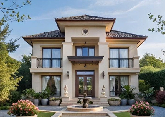 Light Steel Prefabricated Accommodation Modular House Single Family Homes