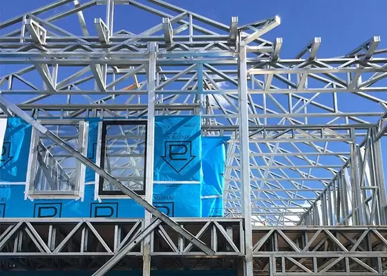 Recyclable Wind Resistance Green Prefab HomesLight Steel Prefab Home Kits