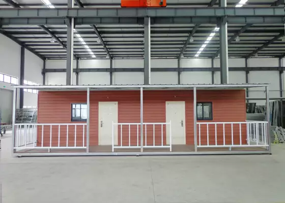 Light Steel Roof Truss Construction Small Bungalow Homes Prefab Bungalow Homes