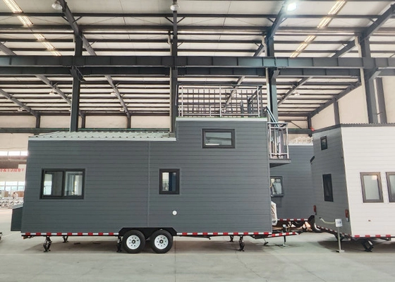 Modular Home Prefab Tiny Homes On Wheels Trailer House Orlando Ready To Ship For Airbnb