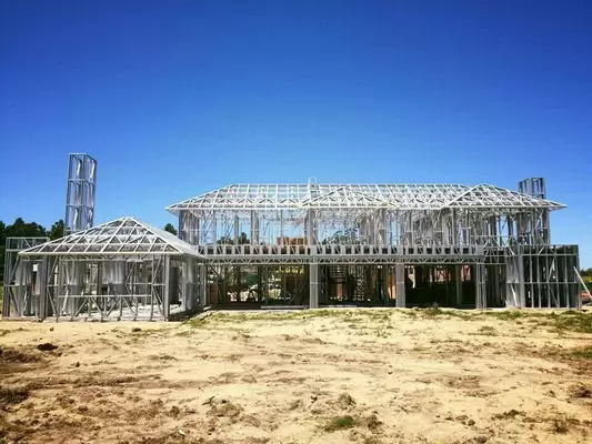 Earthquake Resistant Prefab Villa Prefabricated Luxury Villa Light Steel Frame House