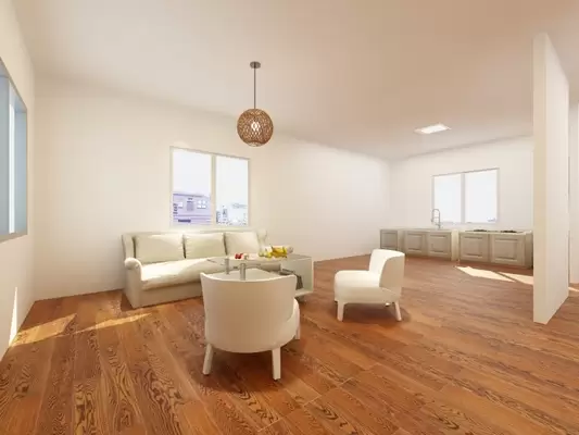 Prefabricated Light Gauge Steel House Kits / Bungalow House For Living