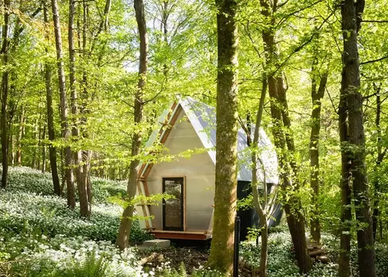 Prefab Light Steel Frame House Brand New Hotel Unit Tiny Home Modular Home