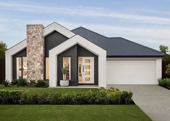 Prefabricated  Prefabricated House Building Light Steel Prefab Home Beautiful Wooden Bunglalow