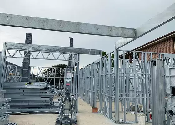 EU/AU/NZ/USA Light Steel Framing Prefabricated Luxury Villa