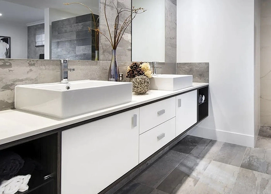 NS / AS Light Steel Villa Prefab With Doubel Glass PVC Sliding Windows