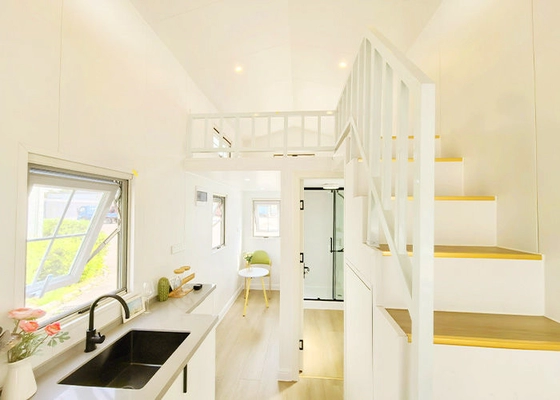 Prefab Modular Homes Mobile Tiny House On Wheels For Camping