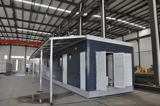 Combination Prefabricated Light Steel Prefab House / Prefab Modular Home Kit