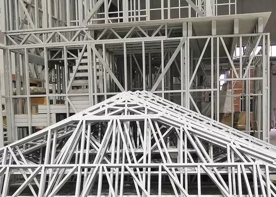 Prefab Light Steel Frame Studio House Home Steel Frame House Kits To Build