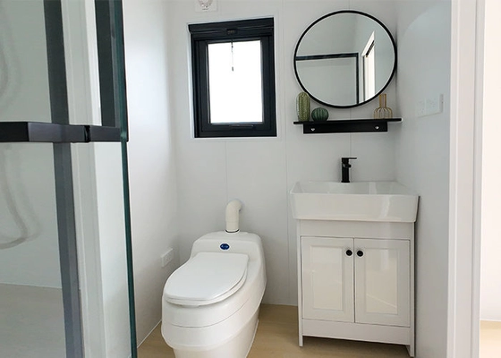 AS / USA Standard Prefabricated Tiny House On Wheels Modular Home