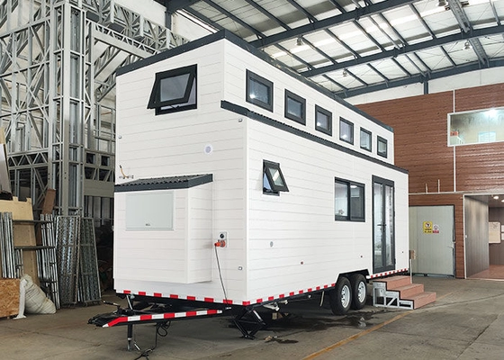 40ft Tiny House With Patio And 2 Bedroom Prefabricated Home Ready To Live In