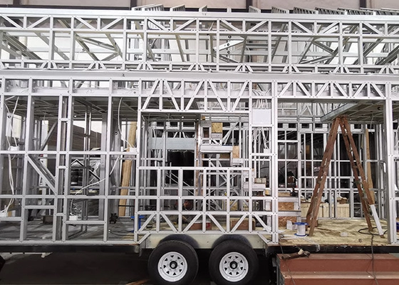 Tiny House On Wheels Ready To Live In Prefab Mobile Home With Solar Panels