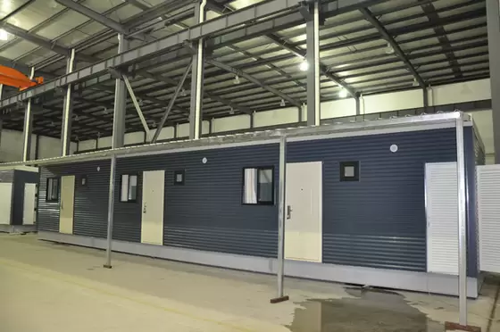 Combination Prefabricated Light Steel Prefab House / Prefab Modular Home Kit