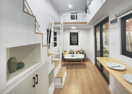 Prefab Trailer House Tiny House  On Wheels Hot Selling Mobile Home