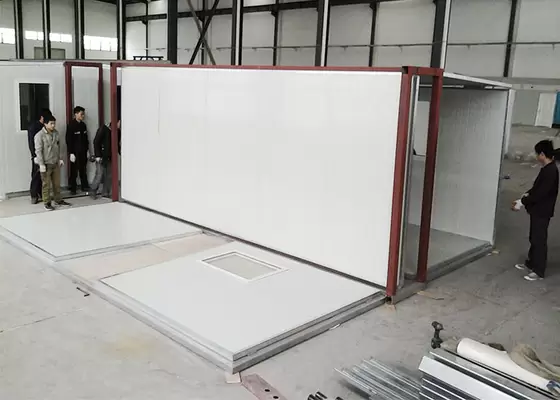 Mobile Portable Emergency Shelter , Foldable Prefabricated Homes