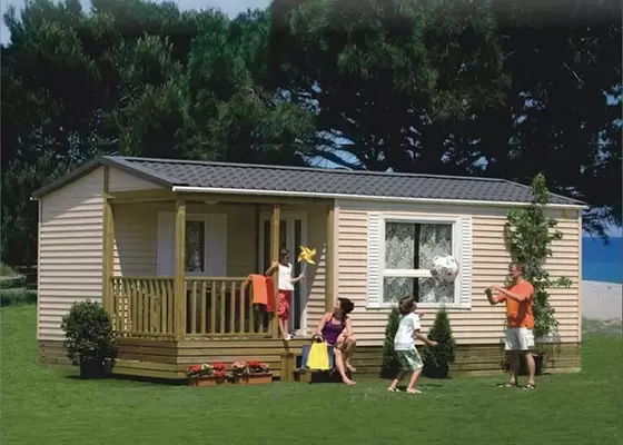 Energy Saving Prefab Modular Homes Custom Color Comfortable Feeling