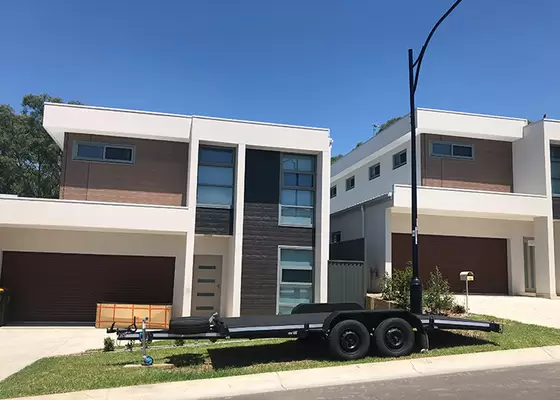 Cold Formed Steel Frame Prefab Villa Light Gauge Steel Modern Building For Living