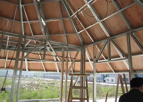 Beautiful Roof Framing Holiday Bungalows , Australia light steel roof truss Prefabricated OverWater Bungalow