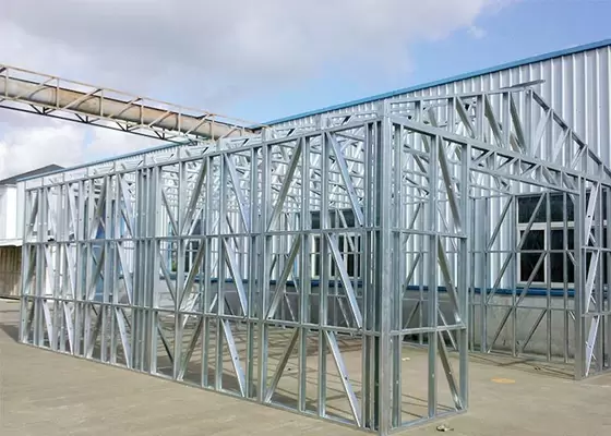 China Advanced Light Steel Frame Structure Metal Car Sheds/ Waterproof Prefabricated Sheds