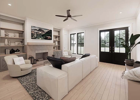 Prefabricated House Luxury Villa Light Gauge Steel Framing Secifications With Australia Stanard