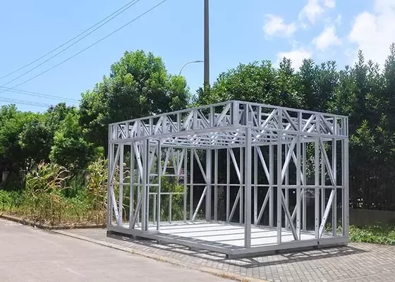 AS / NZS Lgs Framing Prefab Garden Studio Wooden House Kit With WPC Wall Cladding