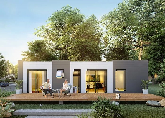 Prefabricated Modular House Kits Light Steel Frame House For Adu AU/USA/EU Standard