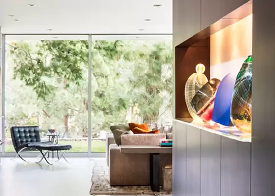 Light Gauge Steel Frame Prefab Modular Homes Garden Office With Double Glass Windows