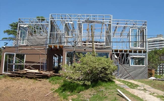 Hurricane Proof Prefabricated Homes NZS / AS Standard Light Steel Villa