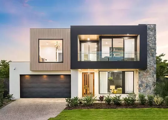 Double Storey Villa / Prefabricated /  Light Gauge Steel /  Cold - Formed Steel